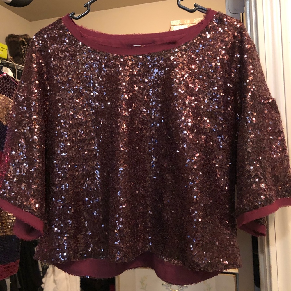 Sequin top